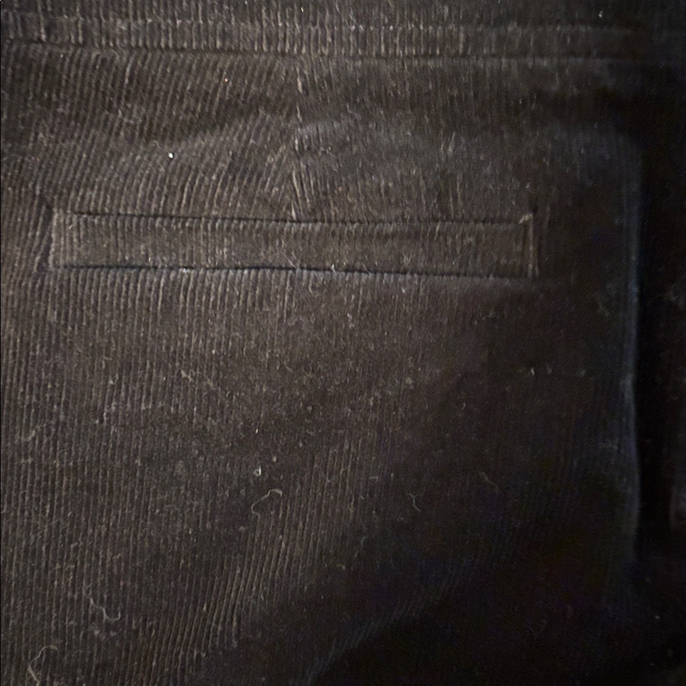 LOFT Black corduroy Mini Skirt - Picture 6 of 8